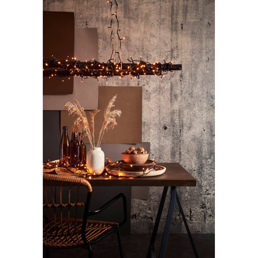 Eglo 411519 - LED Karácsonyi kültéri lánc 180xLED/17,6m IP44 meleg fehér