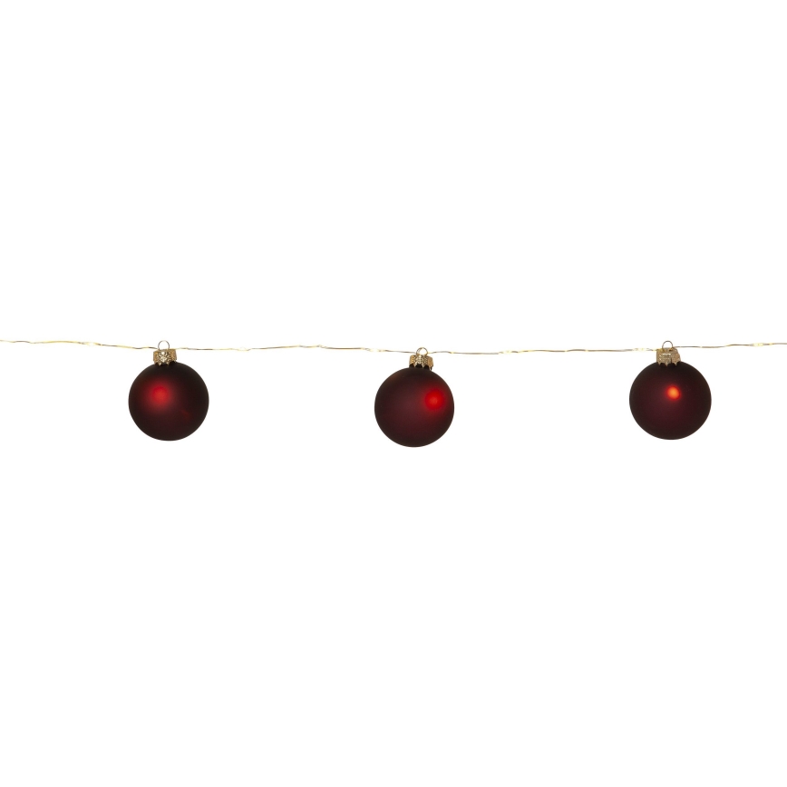 Eglo 411559 - BLISS fényfüzér 22xLED/3xAA 2,6 m meleg fehér