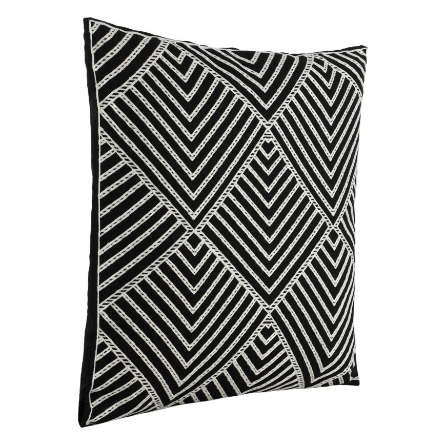 Eglo - Dekoratív párna 45x45 cm fekete/fehér