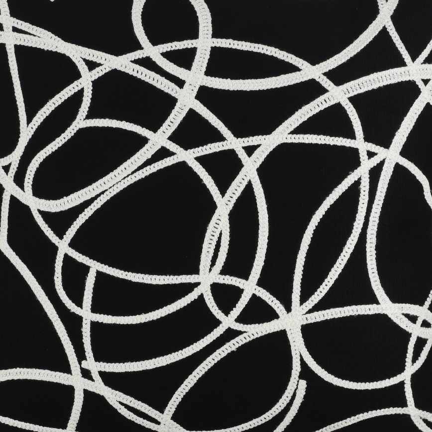 Eglo - Dekoratív párna 45x45 cm fekete/fehér