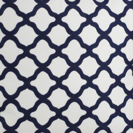 Eglo - Dekoratív párna 45x45 cm fehér/kék