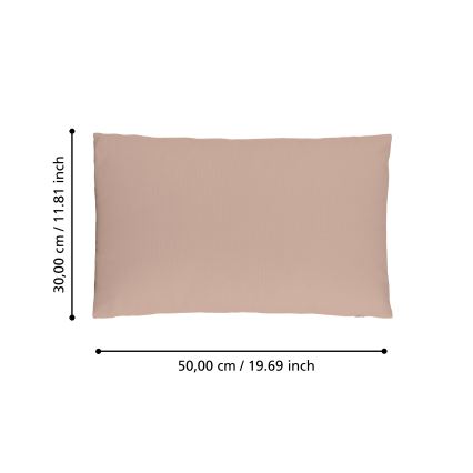 Eglo 420034 - ILES díszpárna 30x50 cm rózsaszín