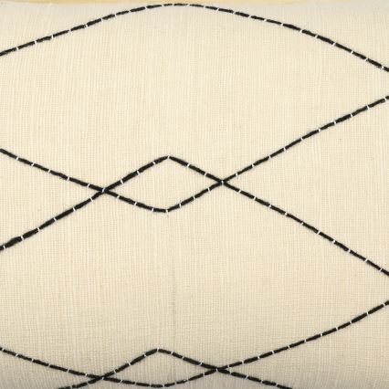 Eglo 420042 - CHEVERY díszpárna 35x60 cm bézs/fekete