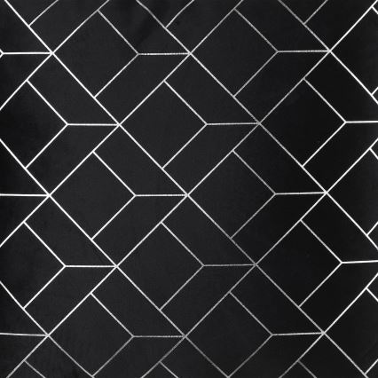 Eglo - Dekoratív párna 45x45 cm fekete/ezüst