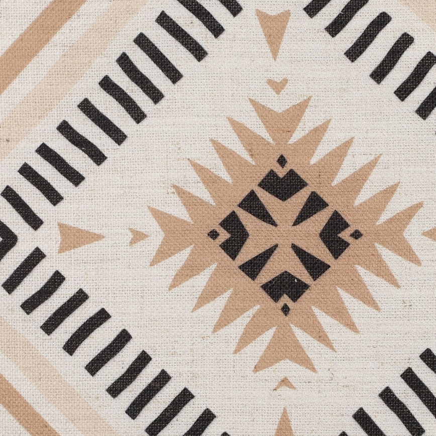 Eglo 420079 - Díszpárna CHEVERY 45x45 cm, bézs/fekete