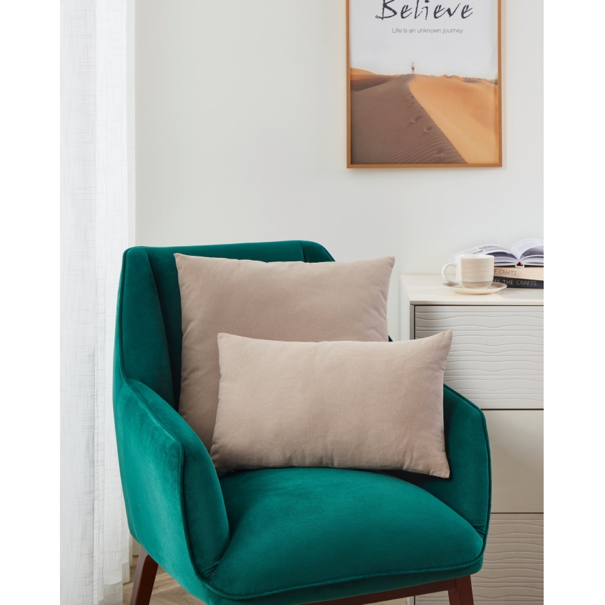 Eglo 420082 - Díszpárna ILES 30x45 cm barna