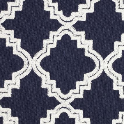 Eglo 420096 - BERHALA díszpárna 45x45 cm kék/fehér