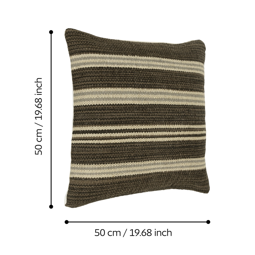 Eglo 420104 - CHEVERY díszpárna 50x50 cm barna