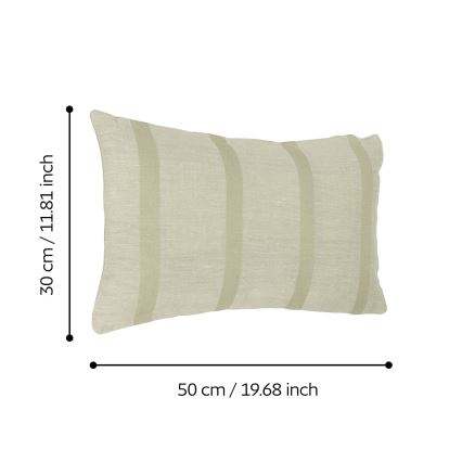 Eglo 420111 - BETAMPONA díszpárna 30x50 cm bézs