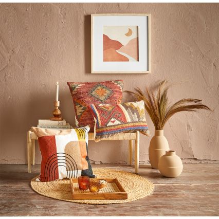 Eglo 420119 - Díszpárna CHEVERY 30x50 cm barna