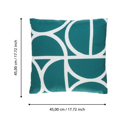 Eglo 420249 - Díszpárna TSUNAN 45x45 cm zöld