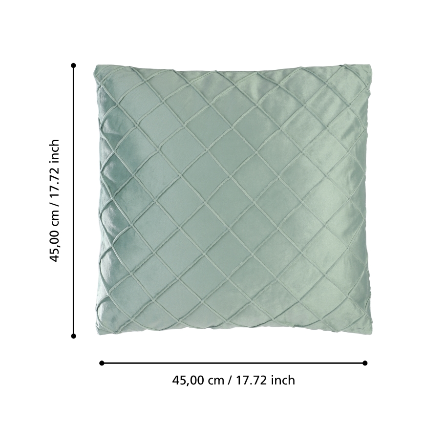 Eglo 420252 - Dekoratív díszpárna SHOURA 45x45 cm zöld