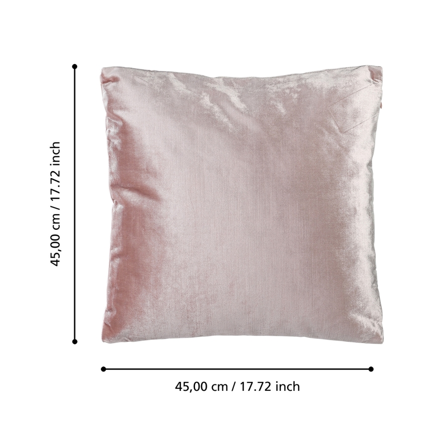 Eglo 420268 - SINGU díszpárna 45x45 cm rózsaszín