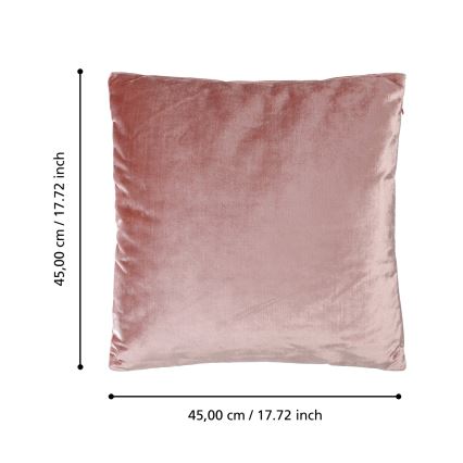 Eglo 420269 - Díszpárna SINGU 45x45 cm rózsaszín