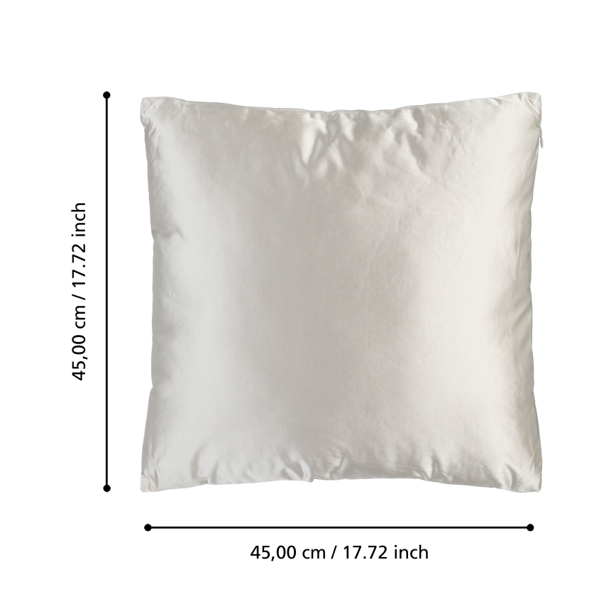 Eglo 420273 - KYONAN díszpárna 45x45 cm, szürke