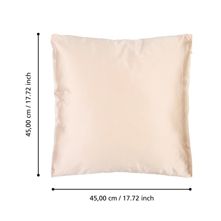 Eglo 420275 - KYONAN díszpárna 45x45 cm, rózsaszín