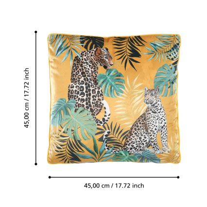 Eglo 420277 - MOBARA díszpárna 45x45 cm, élénk színekben