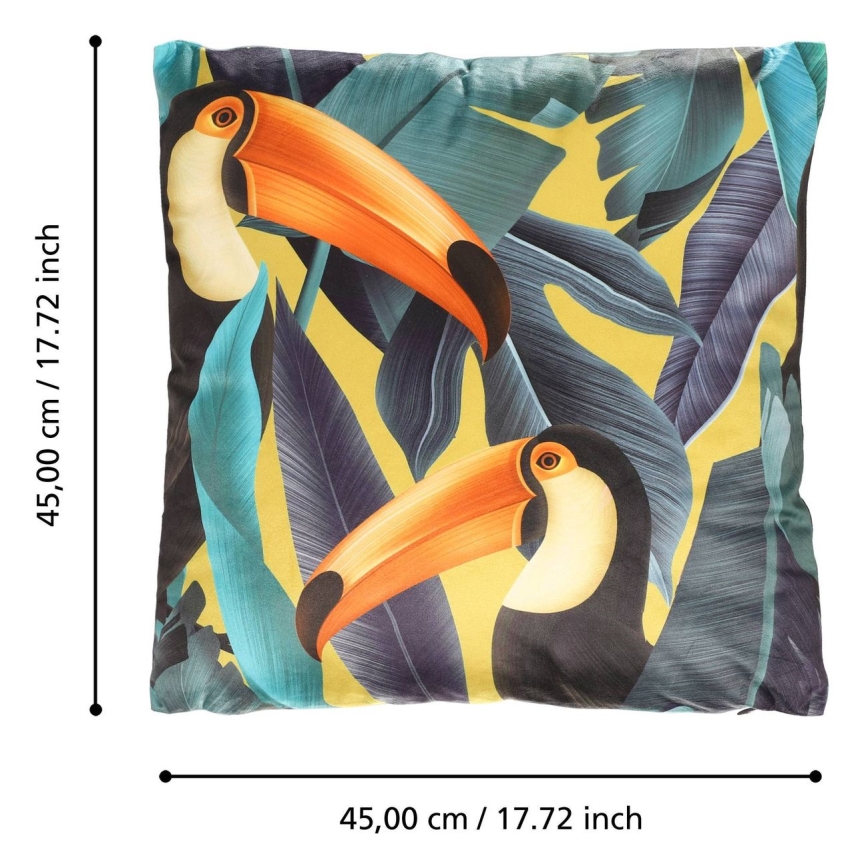 Eglo - Dekoratív párna 45x45 cm színes