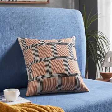 Eglo 420308 - Díszpárna CHEVERY 45x45 cm barna