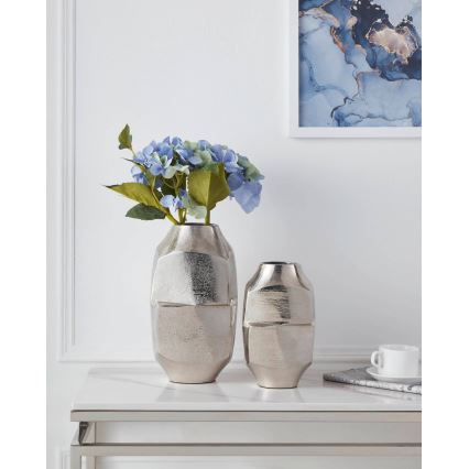 Eglo - Fém váza 22,5x13,5 cm matt króm