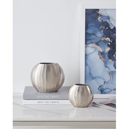 Eglo - Fém váza 9,5x11 cm matt króm