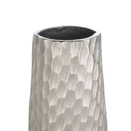 Eglo - Fém váza 40,5x14 cm ezüst