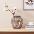 Eglo 421211 - ASINDRO üvegváza 23,5x22 cm fekete/füstszínű
