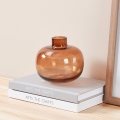 Eglo 421213 - Üvegváza SIRANANA 11,8x13 cm barna/füstszínű