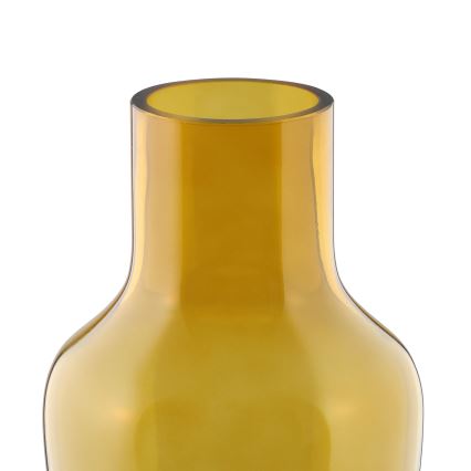 Eglo 421223 - Üveg váza SIRANANA 25x13,3 cm sárga/füstszínű