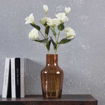Eglo 421224 - Üvegváza SIRANANA 25x13,3 cm barna/füstszínű