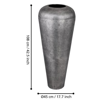 Eglo 421336 - MIYAZAKI fémváza 108x45 cm szürke