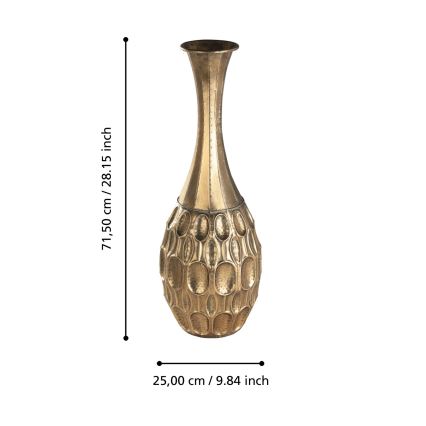 Eglo 421633 - LENGGENG fémváza 71,5x25 cm arany