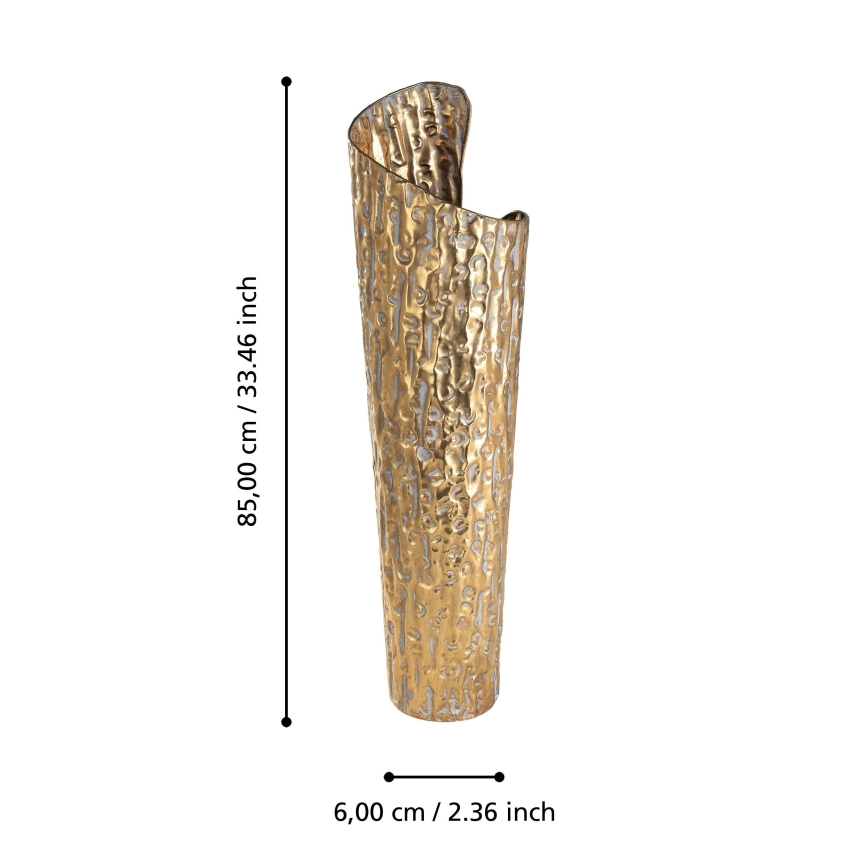 Eglo 421643 - Fém váza LENGGENG 85x60 cm arany