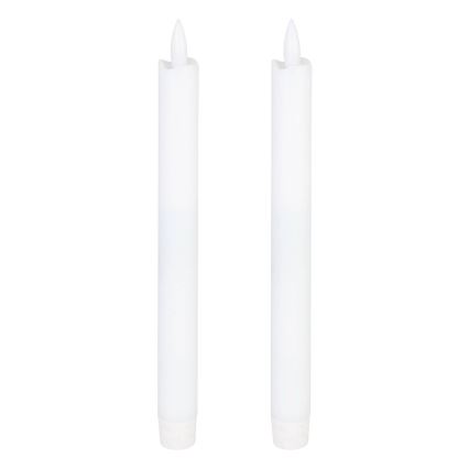Eglo - KÉSZLET 2x LED Gyertya LED/1xAAA 24,5 cm fehér