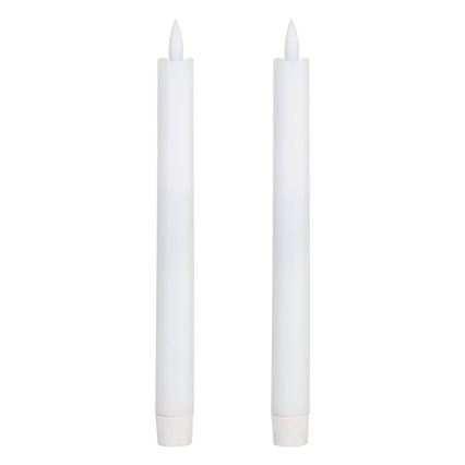 Eglo - KÉSZLET 2x LED Gyertya LED/1xAAA 24,5 cm fehér