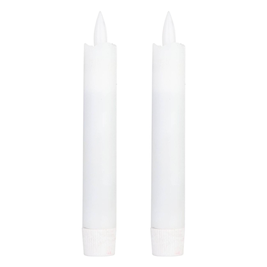 Eglo - KÉSZLET 2x LED Gyertya LED/1xAAA 15 cm fehér