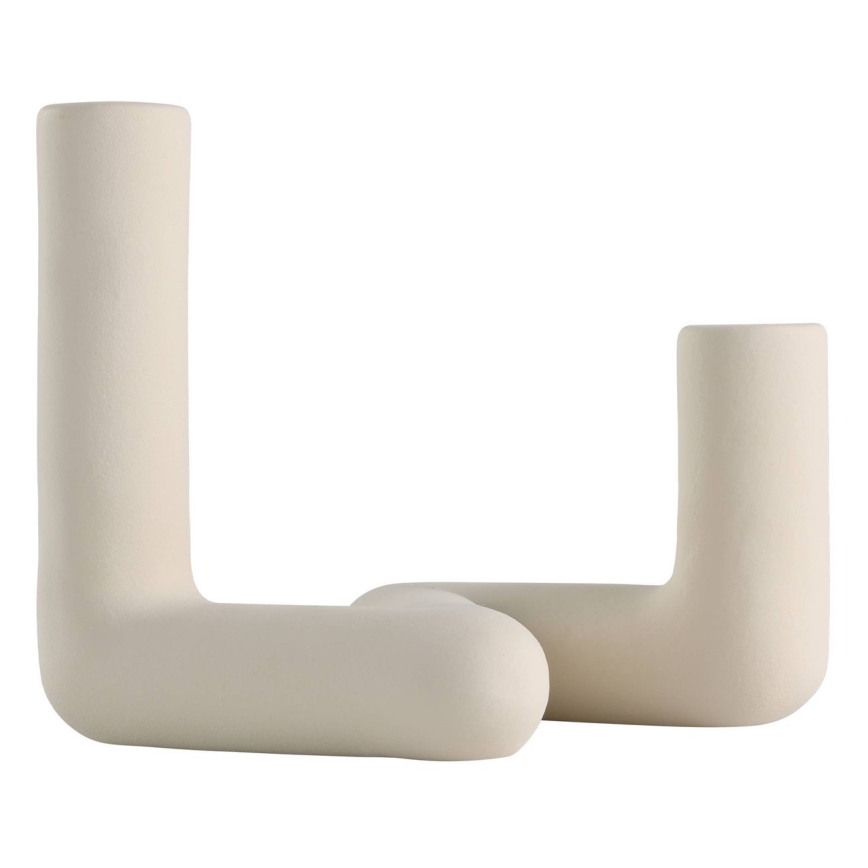 Eglo - Gyertyatartó 13,3x12,5 cm krémszínű