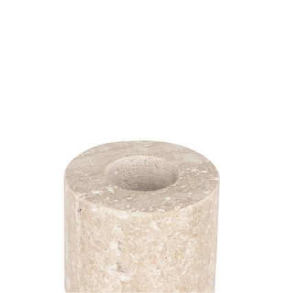 Eglo - Gyertyatartó 5x5 cm bézs márvány/bézs