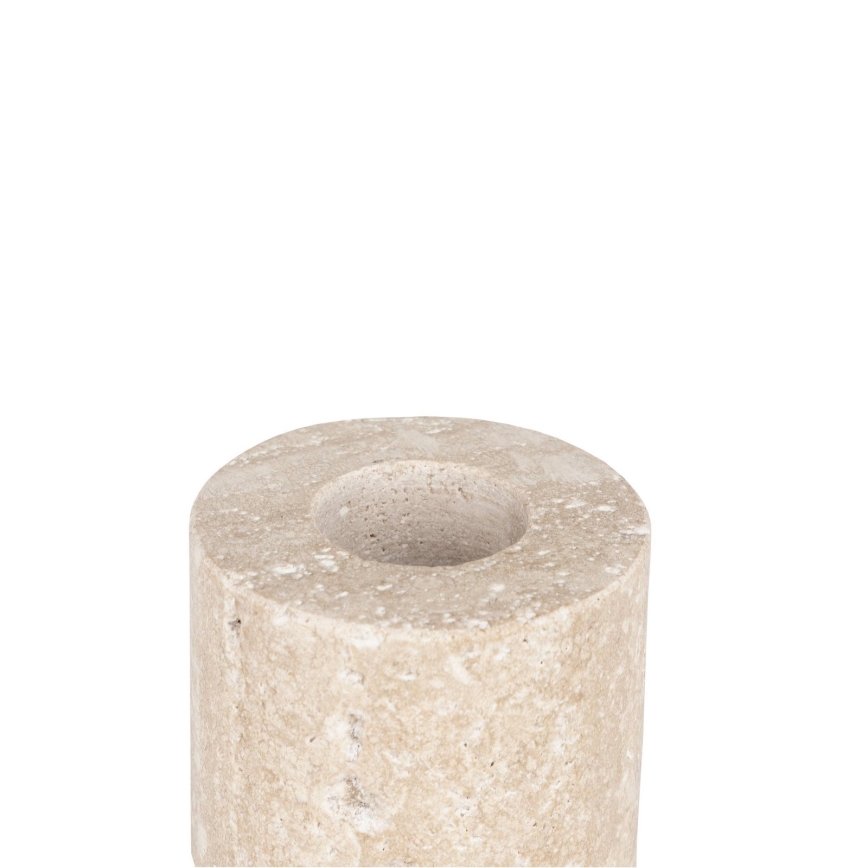 Eglo - Gyertyatartó 5x5 cm bézs márvány/bézs