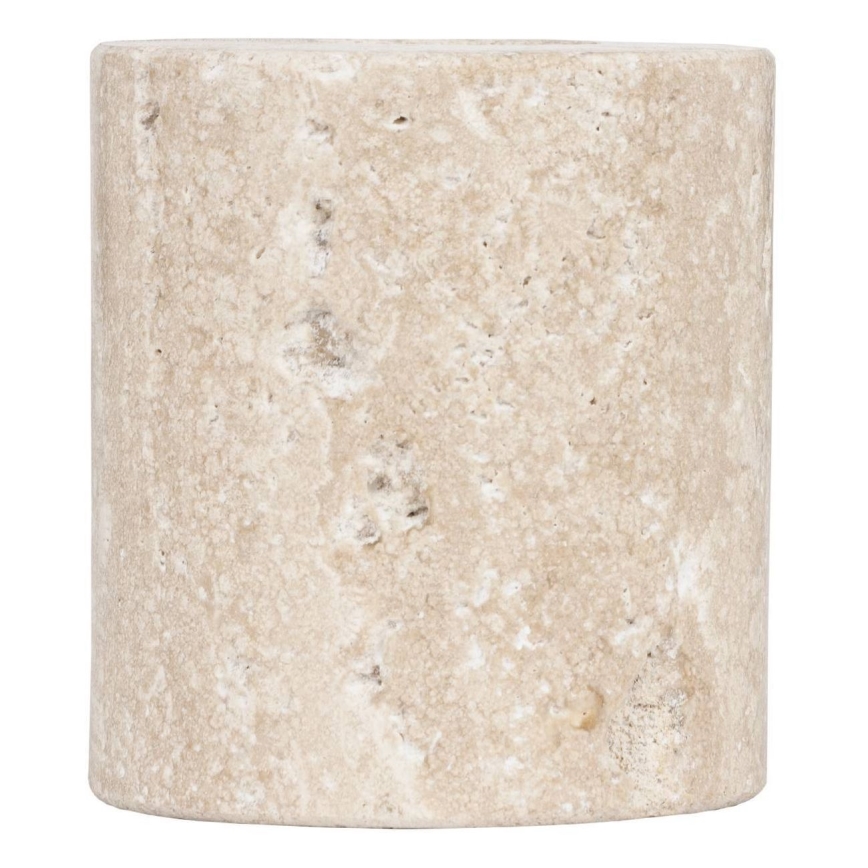 Eglo - Gyertyatartó 5x5 cm bézs márvány/bézs