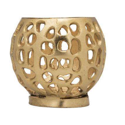 Eglo - Gyertyatartó 9,5x9,5 cm arany