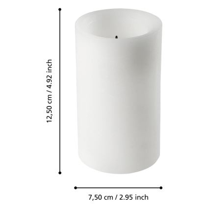 Eglo - LED gyertya LED/2xAA meleg fehér