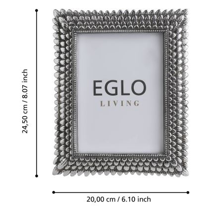 Eglo - Fényképkeret 13x18 cm ezüst