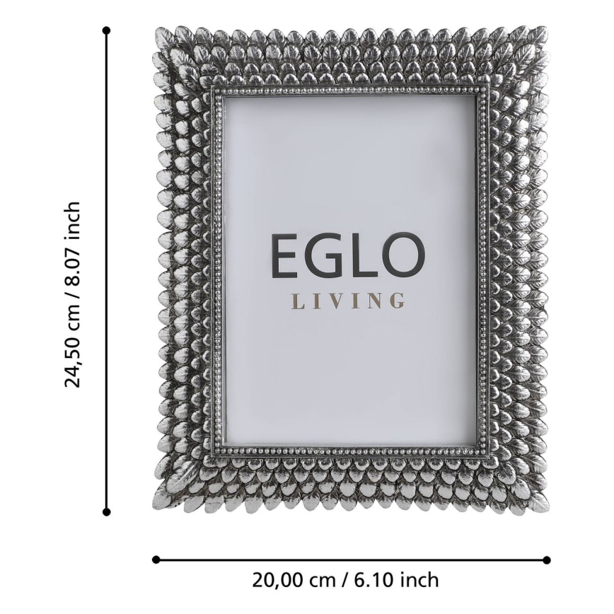 Eglo - Fényképkeret 13x18 cm ezüst