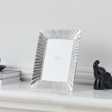 Eglo 423221 - BUGRINO képkeret 13x18 cm, ezüstszínű
