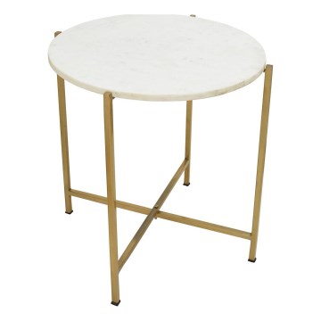 Eglo 424002 - TOWADA kisasztal, 46 cm, márvány/arany dekor