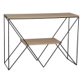 Eglo 424016 - OTAWARA kisasztal 77x106 cm barna/fekete