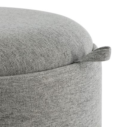 Eglo - KÉSZLET 2x Taburet átm. 34,5/39 cm szürke