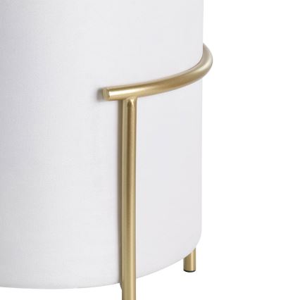 Eglo - Taburet 46x41 cm fehér/arany