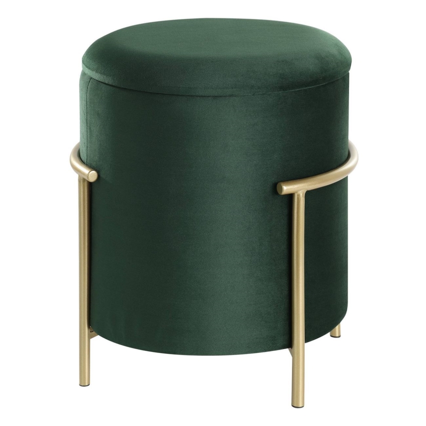 Eglo - Taburet 46x41 cm zöld/arany